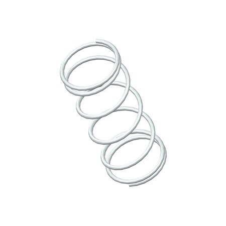 ZORO APPROVED SUPPLIER Compression Spring, O= .546, L= 1.38, W= .037 G509977077